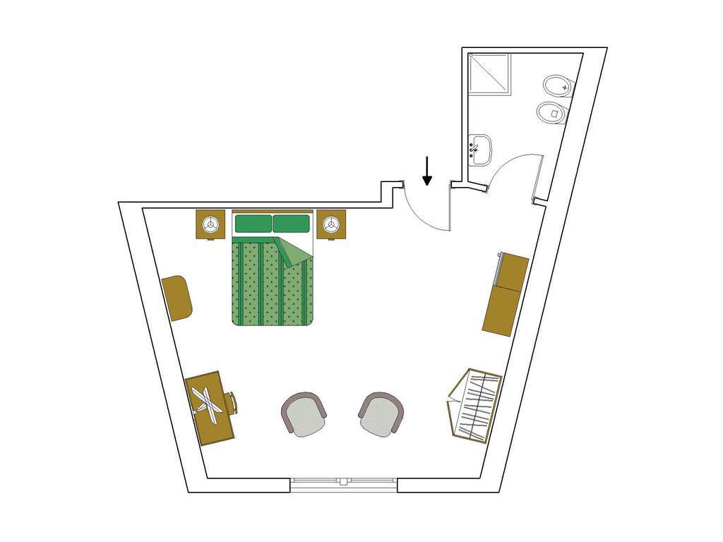 Hotel Elbele Garni Folgaria Oda fotoğraf